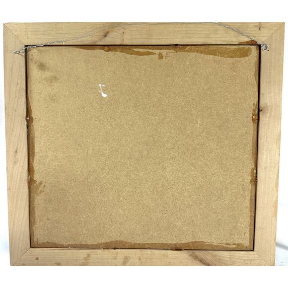 Simon Dewey He Lives Framed Christian Art 16x14 Resin-Coated Window Pane - Picture 5 of 5